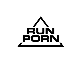 RUNPORN or #RUNPORN  logo design by my!dea