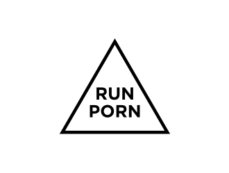 RUNPORN or #RUNPORN  logo design by hopee