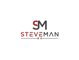 SteveMan84 logo design by bricton