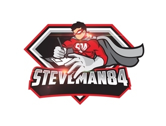 SteveMan84 logo design by dennnik