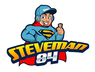 SteveMan84 logo design by DreamLogoDesign