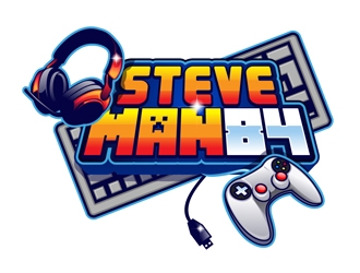 SteveMan84 logo design by DreamLogoDesign