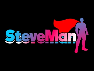 SteveMan84 logo design by Suvendu