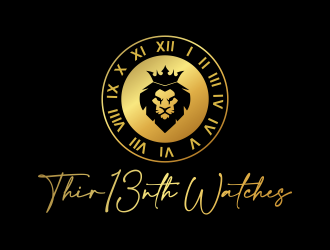 Thir13nth Watches logo design by akhi