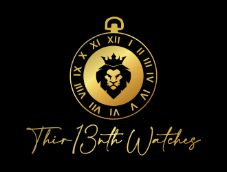 Thir13nth Watches logo design by akhi