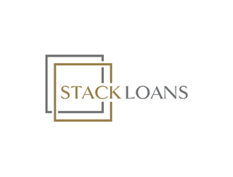 Stack Loans logo design by alby