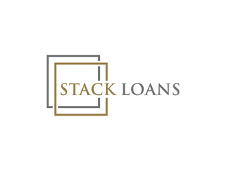 Stack Loans logo design by alby