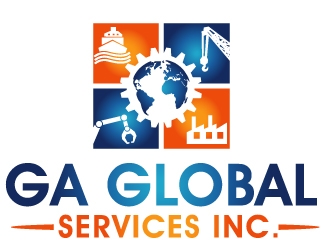 GA Global Services inc. logo design by PMG
