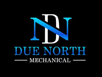 Due North Mechanical  logo design by Ultimatum