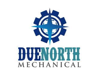 Due North Mechanical  logo design by AamirKhan