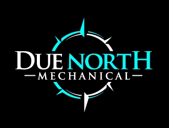 Due North Mechanical  logo design by dasigns