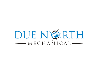 Due North Mechanical  logo design by amsol