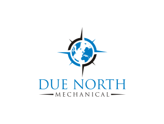 Due North Mechanical  logo design by amsol