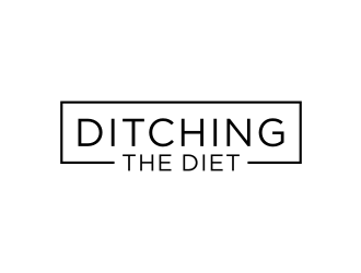 Ditching The Diet logo design by johana