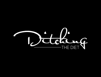 Ditching The Diet logo design by qqdesigns