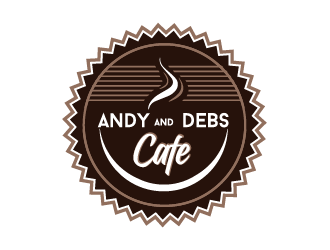 Andy and Debs Cafe logo design by axel182