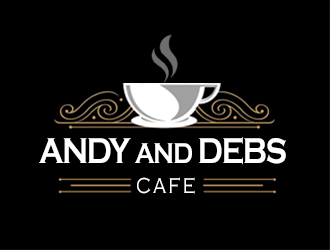 Andy and Debs Cafe logo design by kunejo