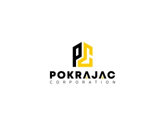 Pokrajac Corporation logo design by CreativeKiller