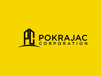 Pokrajac Corporation logo design by alby