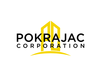 Pokrajac Corporation logo design by alby