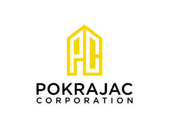 Pokrajac Corporation logo design by alby