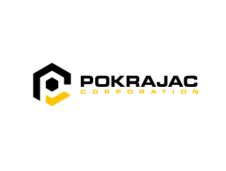 Pokrajac Corporation logo design by kimora