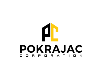 Pokrajac Corporation logo design by kimora