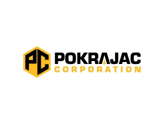 Pokrajac Corporation logo design by jaize