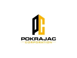 Pokrajac Corporation logo design by usef44