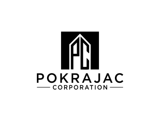 Pokrajac Corporation logo design by bismillah