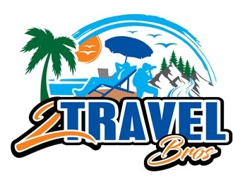 2 Travel Bros logo design by creativemind01