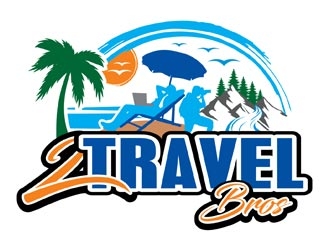 2 Travel Bros logo design by creativemind01