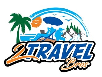 2 Travel Bros logo design by creativemind01