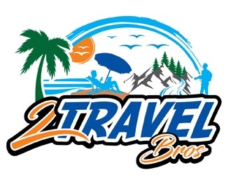 2 Travel Bros logo design by creativemind01