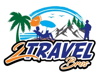 2 Travel Bros logo design by creativemind01