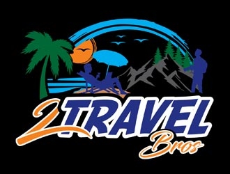 2 Travel Bros logo design by creativemind01