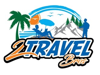 2 Travel Bros logo design by creativemind01