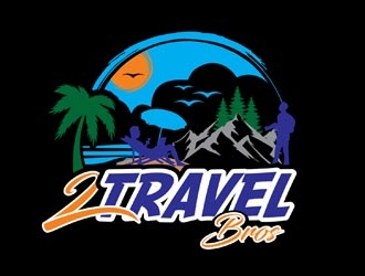2 Travel Bros logo design by creativemind01