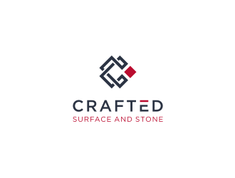 Crafted Surface and Stone logo design by Susanti
