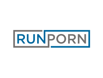 RUNPORN or #RUNPORN  logo design by rief