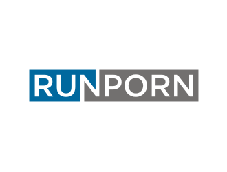 RUNPORN or #RUNPORN  logo design by rief