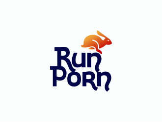 RUNPORN or #RUNPORN  logo design by mrdesign