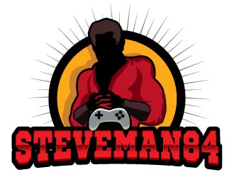 SteveMan84 logo design by Suvendu