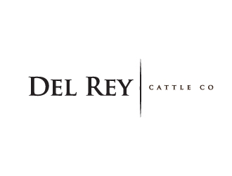 Del Rey cattle co.  logo design by bigboss