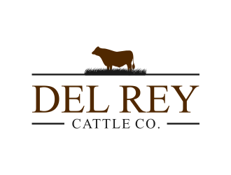 Del Rey cattle co.  logo design by scolessi