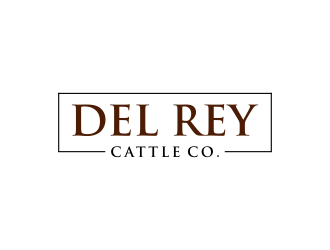 Del Rey cattle co.  logo design by haidar
