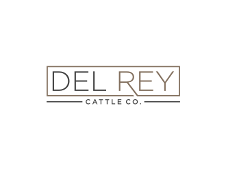 Del Rey cattle co.  logo design by bricton