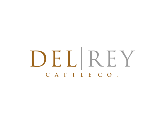 Del Rey cattle co.  logo design by bricton
