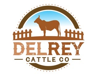 Del Rey cattle co.  logo design by creativemind01