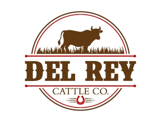 Del Rey cattle co.  logo design by Kirito